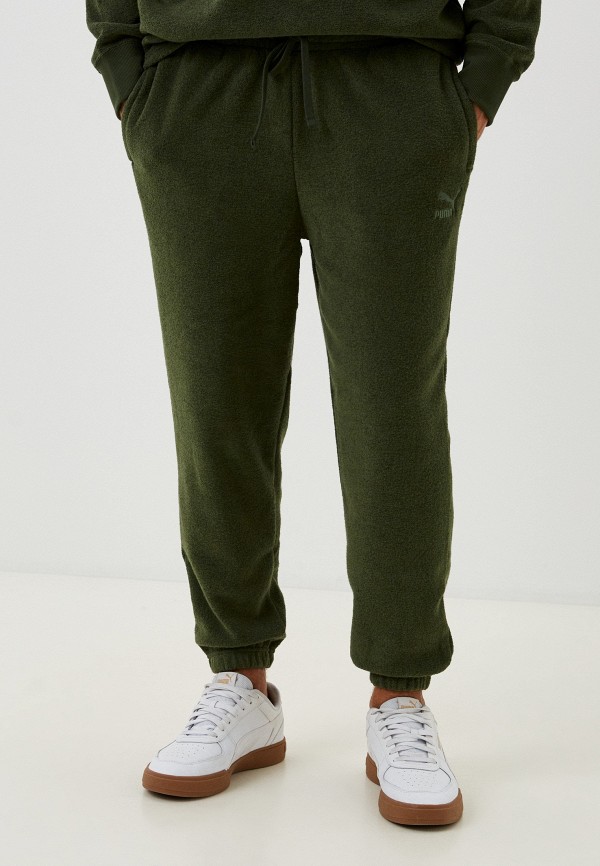

Брюки спортивные PUMA, Хаки, CLASSICS Fleece Sweatpants Myrtle