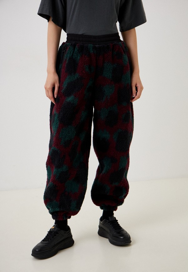 

Брюки спортивные PUMA, Бордовый, DOWNTOWN AOP Sherpa Pants Dark Jasper