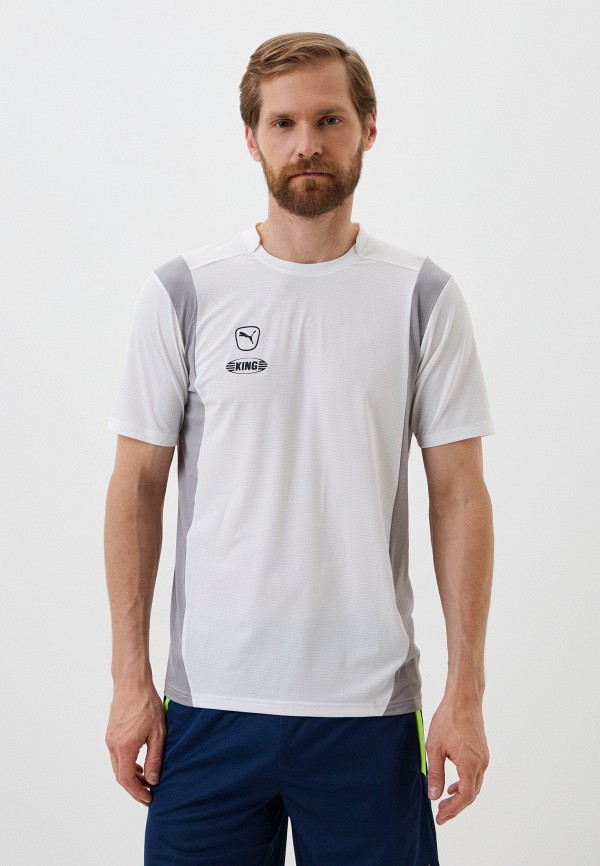 

Футболка спортивная PUMA, Белый, KING Pro Jersey PUMA White-Concrete Gray