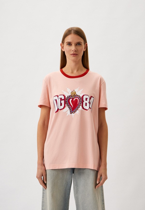 

Футболка Dolce&Gabbana, Розовый