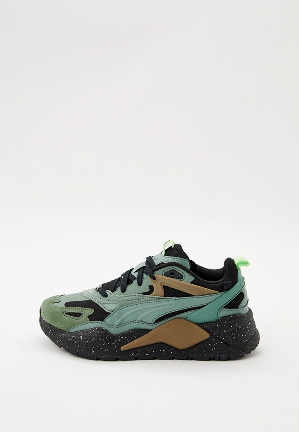 

Кроссовки PUMA, Зеленый, RS-X Efekt Speckle PUMA Black-Eucalyptus