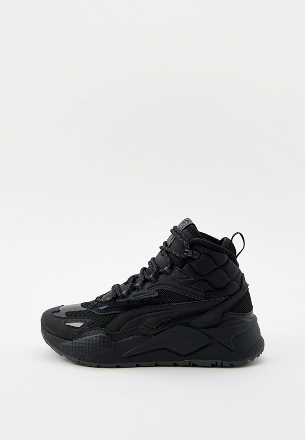 

Кроссовки PUMA, Черный, RS-X Hi PUMA Black-Shadow Gray