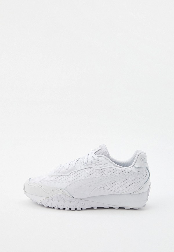 Кроссовки PUMA Blktop Rider Leather PUMA White-Glacial