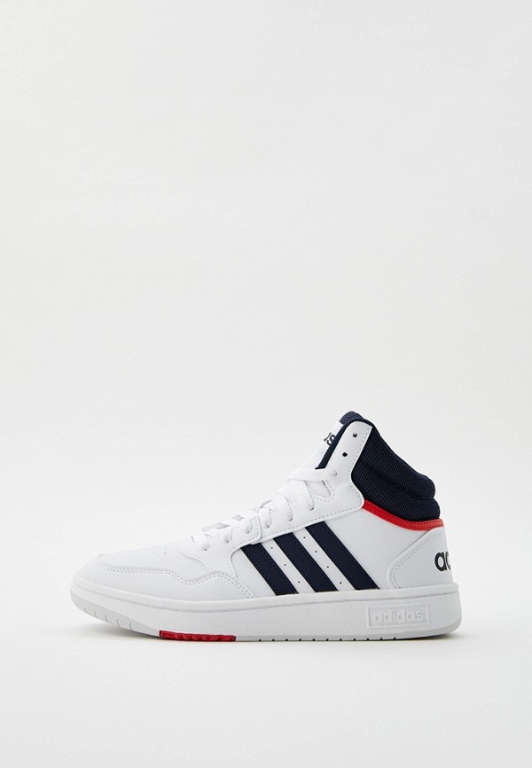 

Кеды adidas, Белый, HOOPS 3.0 MID