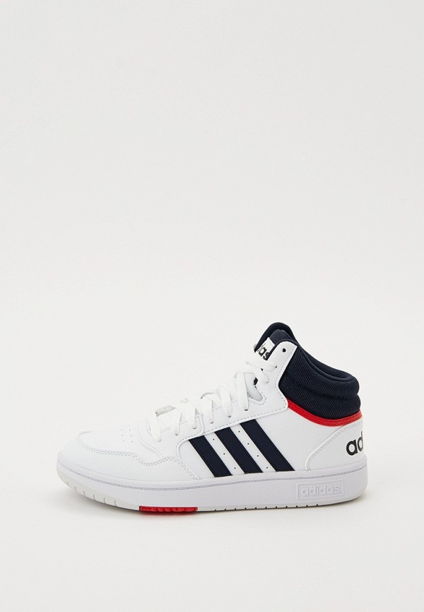 

Кеды adidas, Белый, HOOPS 3.0 MID