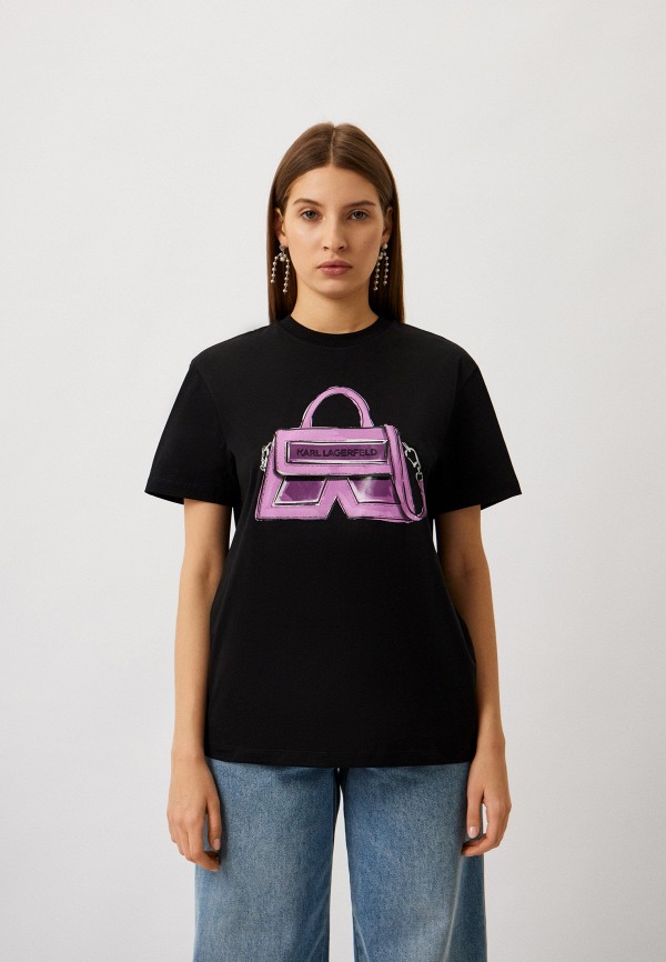 

Футболка Karl Lagerfeld, Черный