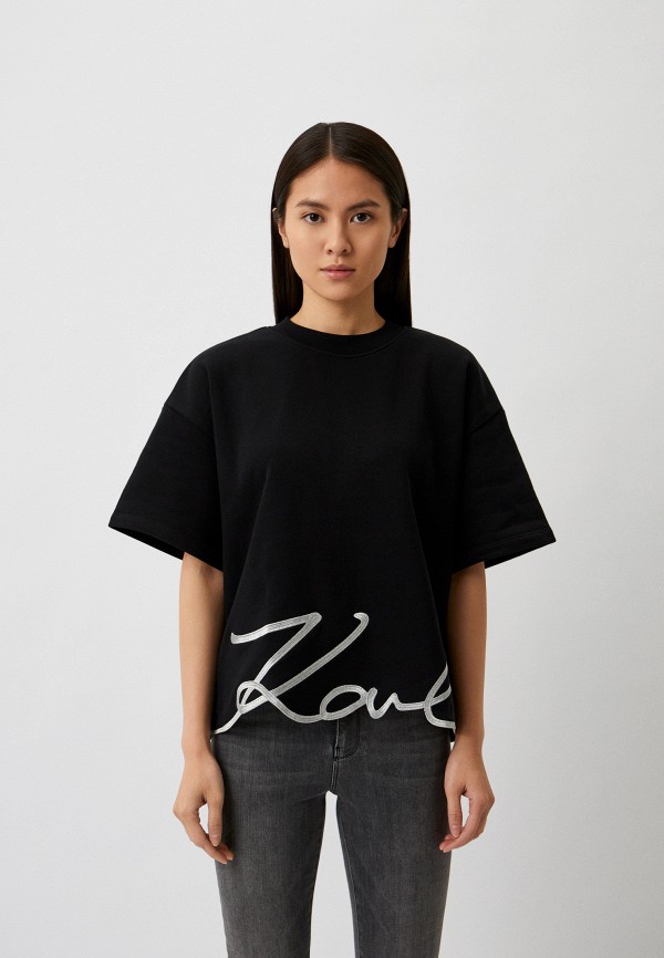 

Футболка Karl Lagerfeld, Черный