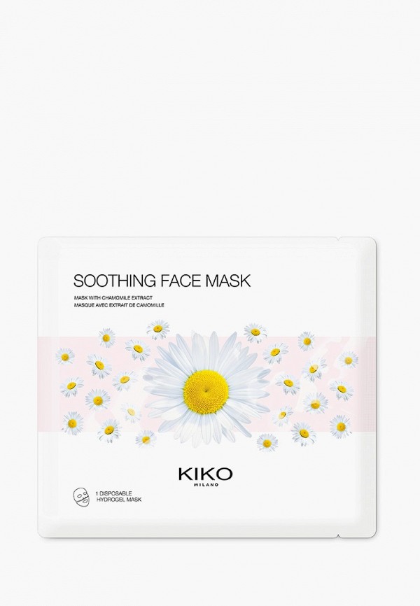 

Маска для лица Kiko Milano, Прозрачный, гидрогелевая увлажняющая с экстрактом ромашки SOOTHING FACE MASK, 1 шт