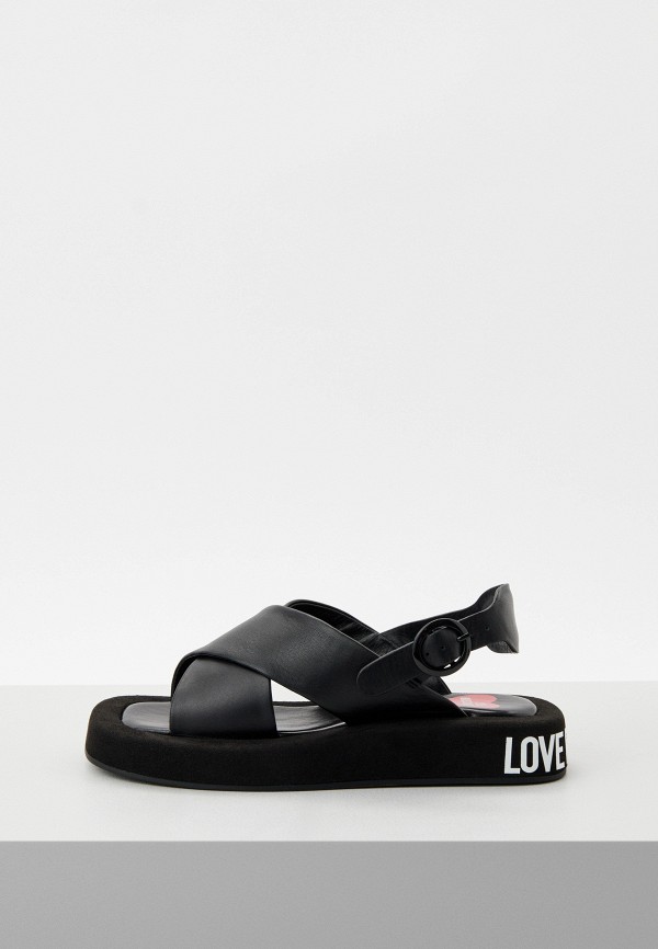 

Сандалии Love Moschino, Черный
