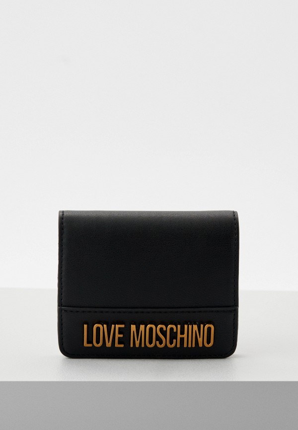 Кошелек Love Moschino черного цвета
