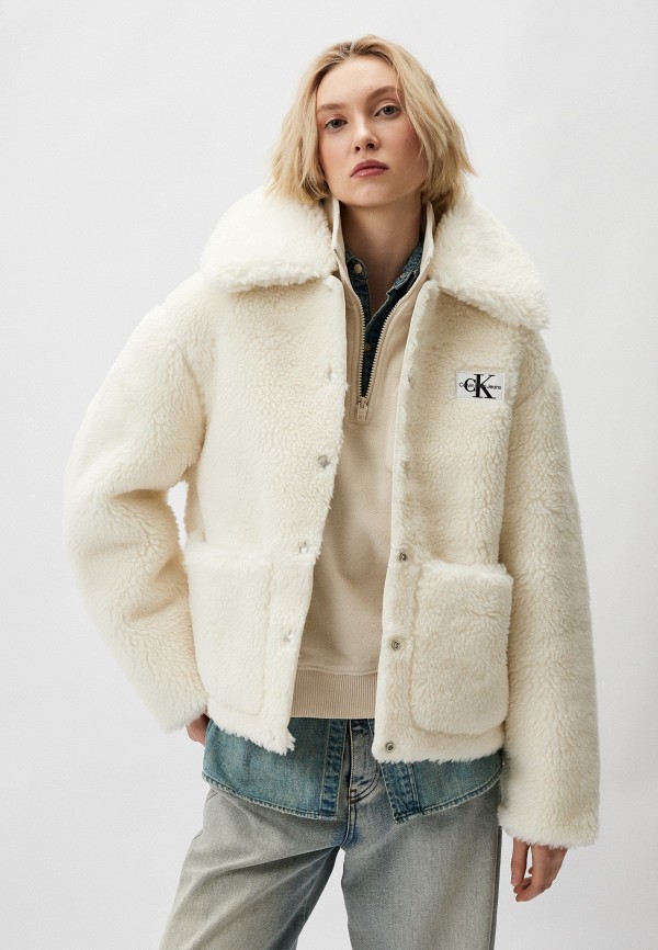 

Куртка меховая Calvin Klein Jeans, Белый