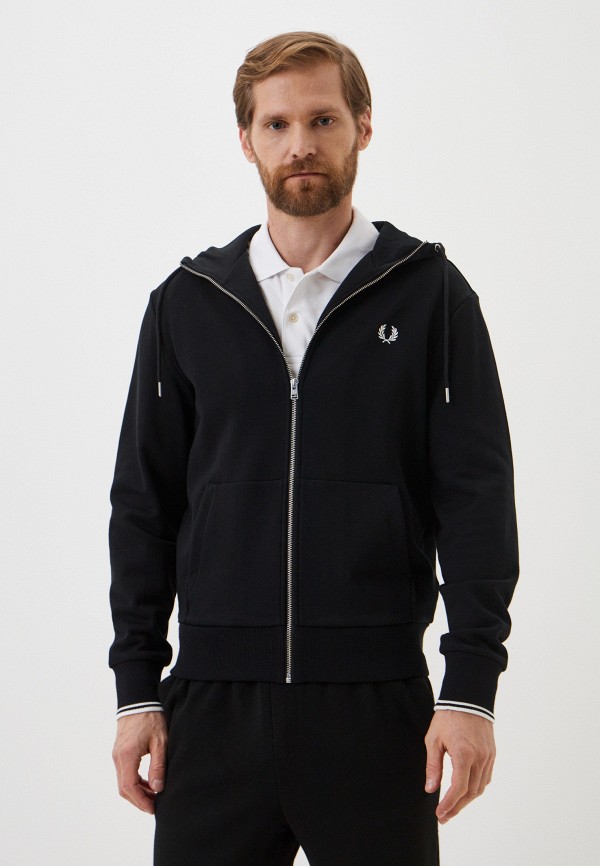 Толстовка Fred Perry черного цвета