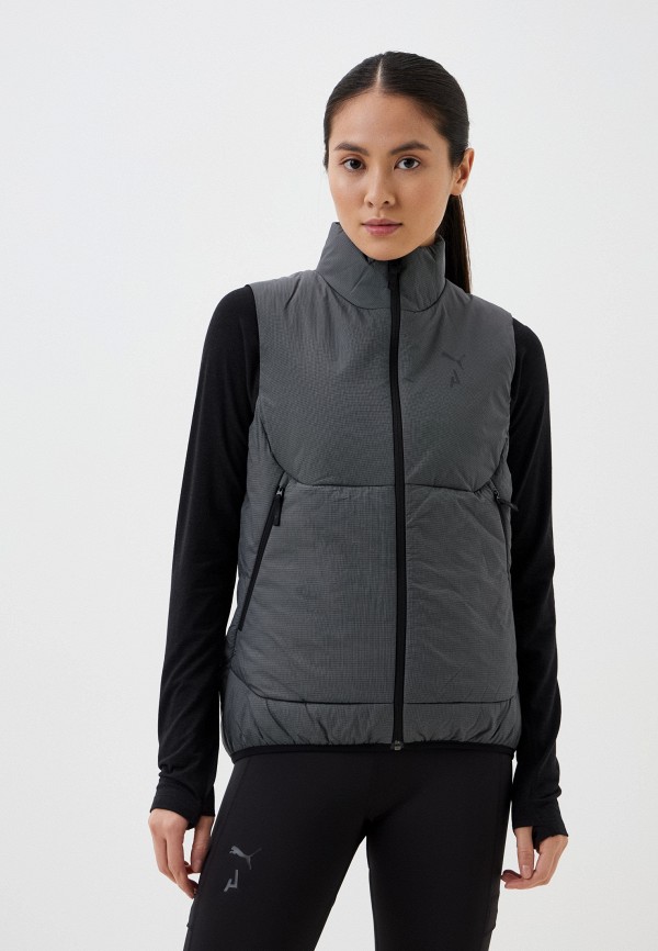

Жилет утепленный PUMA, Серый, Seasons Primaloft Vest PUMA Black