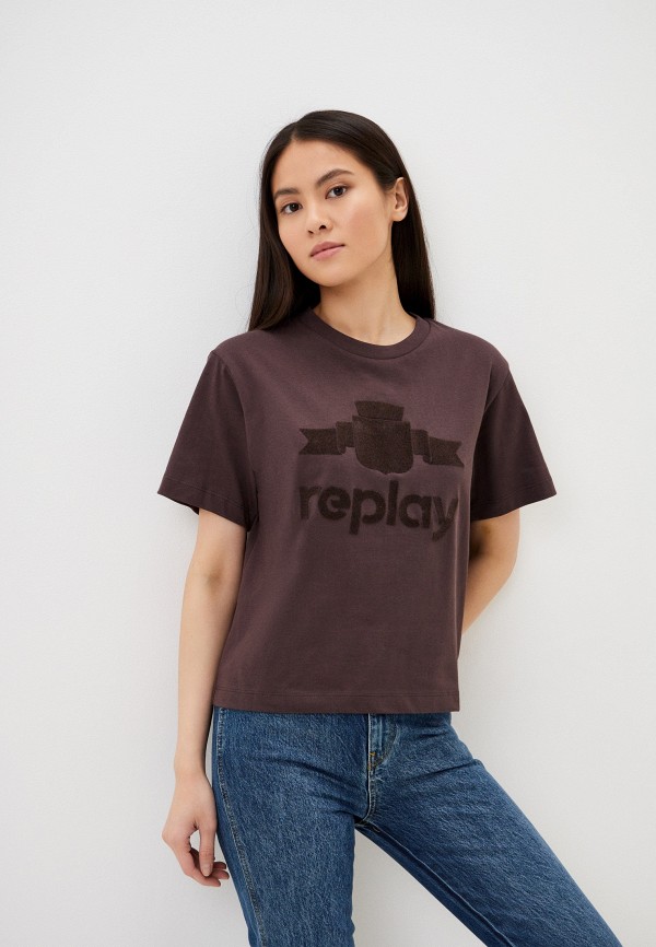 

Футболка Replay, Коричневый