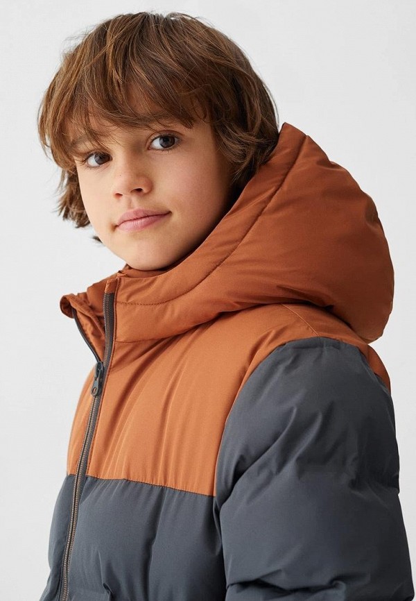 

Куртка утепленная Mango Kids, Серый, ALASKA