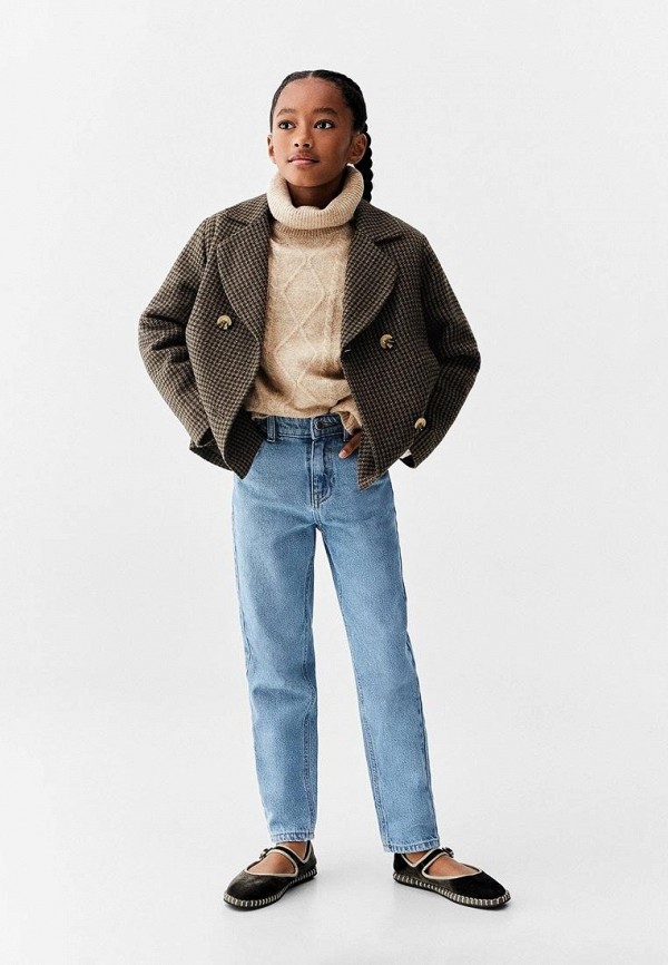 

Джинсы Mango Kids, Голубой, TRENZA