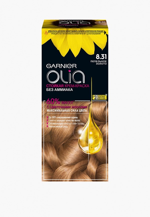 

Краска для волос Garnier, Бежевый, стойкая, с цветочными маслами