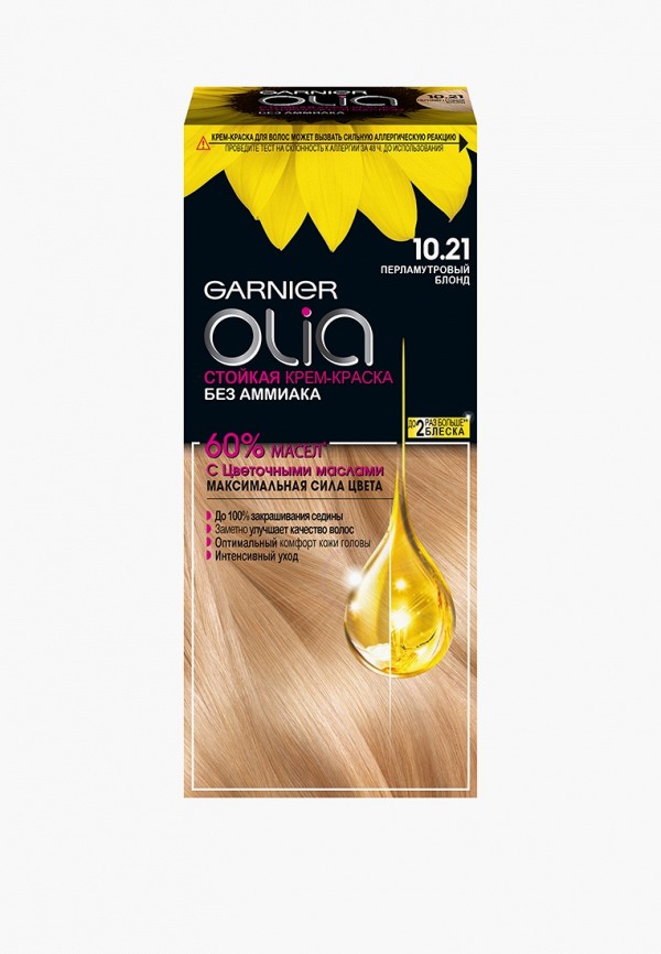 

Краска для волос Garnier, Бежевый, стойкая, с цветочными маслами