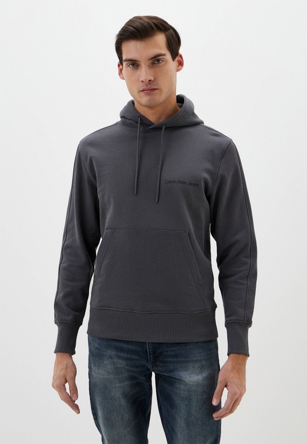 

Худи Calvin Klein Jeans, Серый