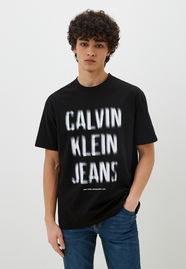 Футболка Calvin Klein Jeans черного цвета