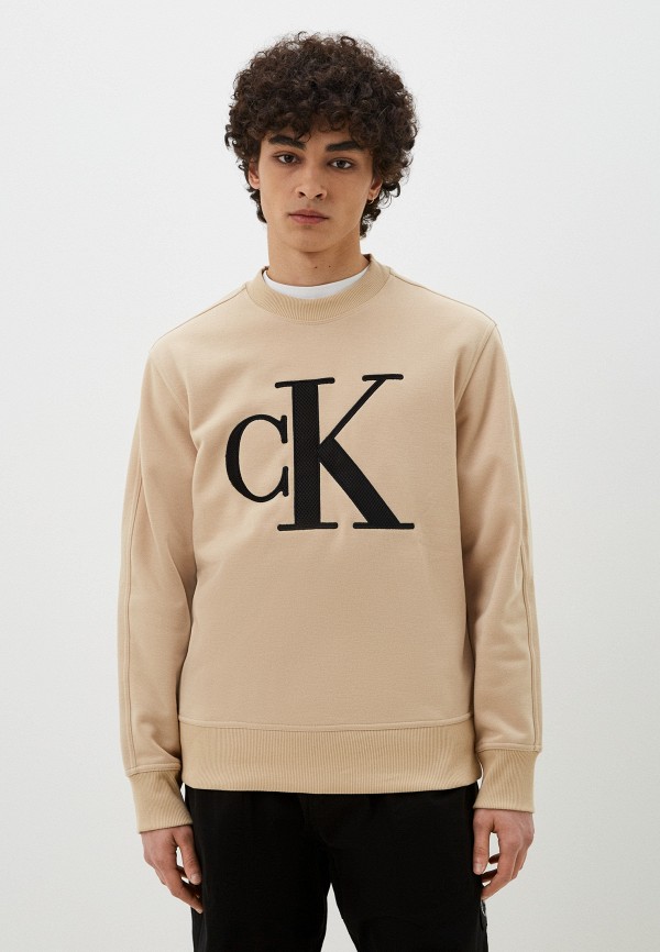 

Свитшот Calvin Klein Jeans, Бежевый