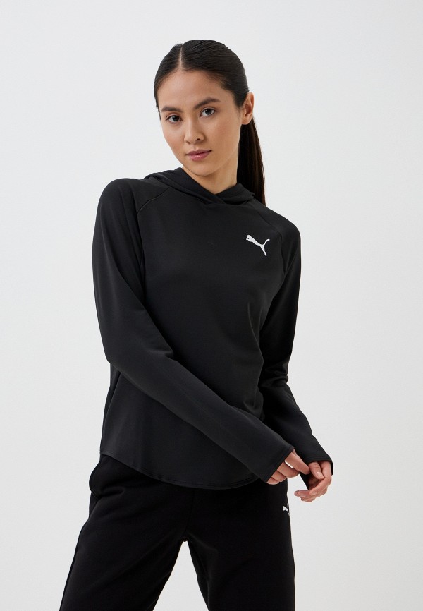 

Лонгслив спортивный PUMA, Черный, Active Hoodie Puma Black