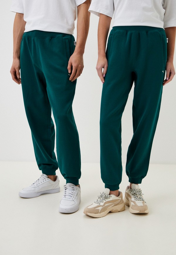 Брюки спортивные PUMA MMQ Sweatpants Malachite