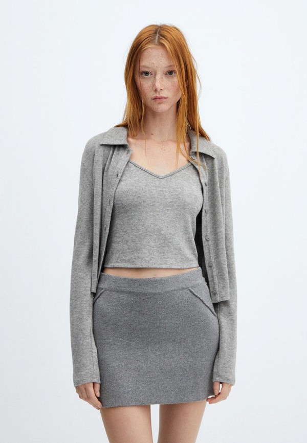 

Кардиган Mango, Серый, CANET