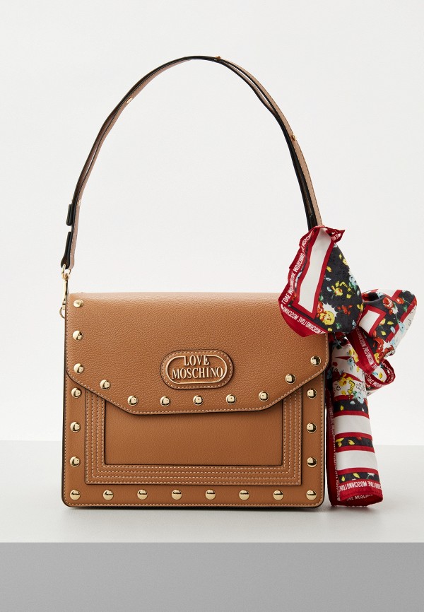 

Сумка и платок Love Moschino, Коричневый