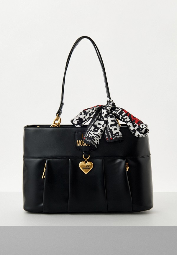 

Сумка и платок Love Moschino, Черный