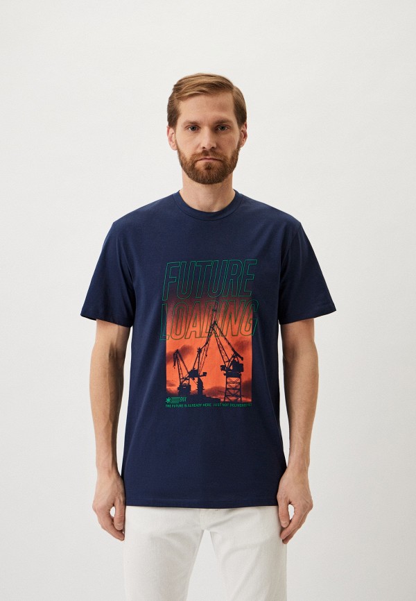 

Футболка Bikkembergs, Синий