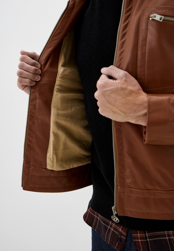 фото Куртка кожаная diesel