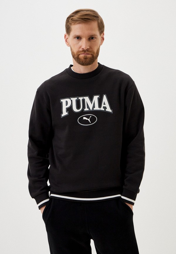 

Свитшот PUMA, Черный, PUMA SQUAD Crew FL PUMA Black