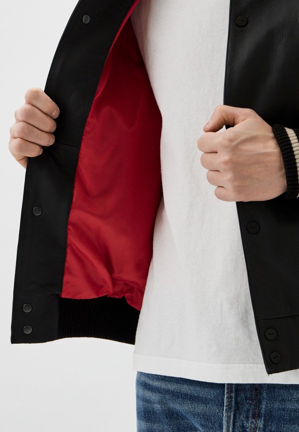 фото Куртка кожаная hugo