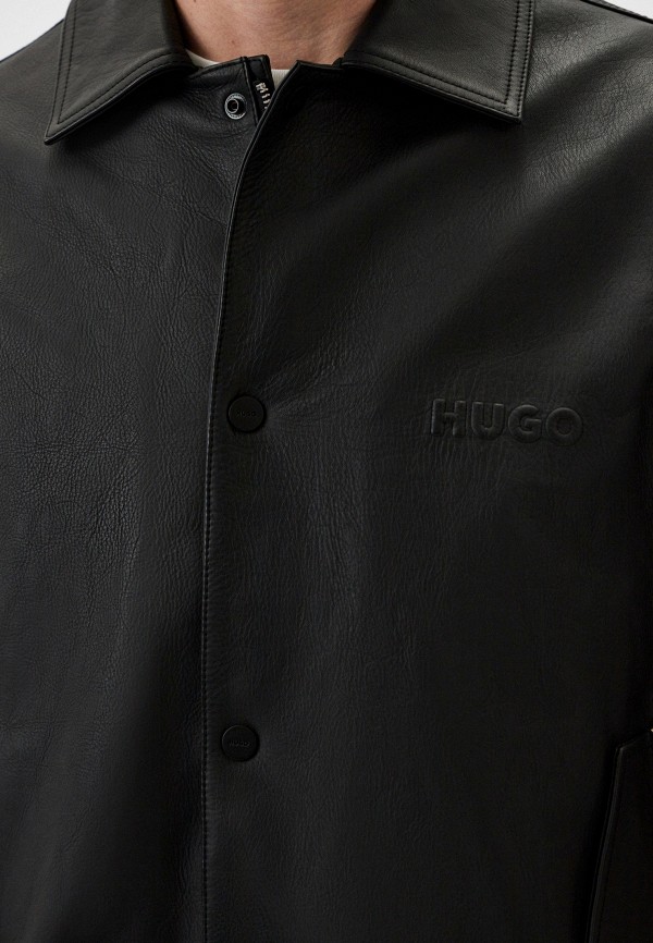 Куртка кожаная Hugo 50504408 Фото 5