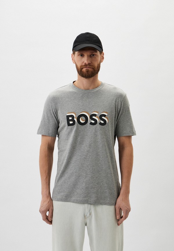

Футболка Boss, Серый, Tiburt 427