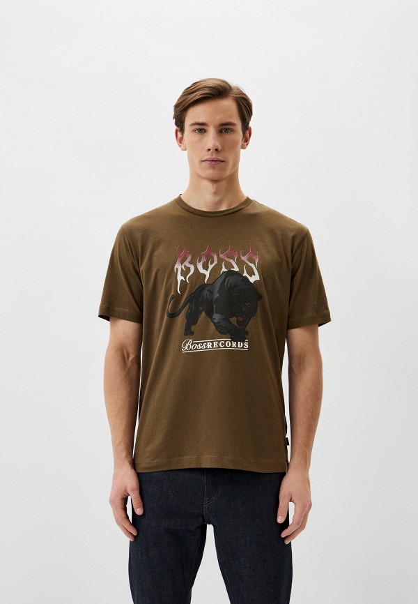 

Футболка Boss, Хаки, TeePantera