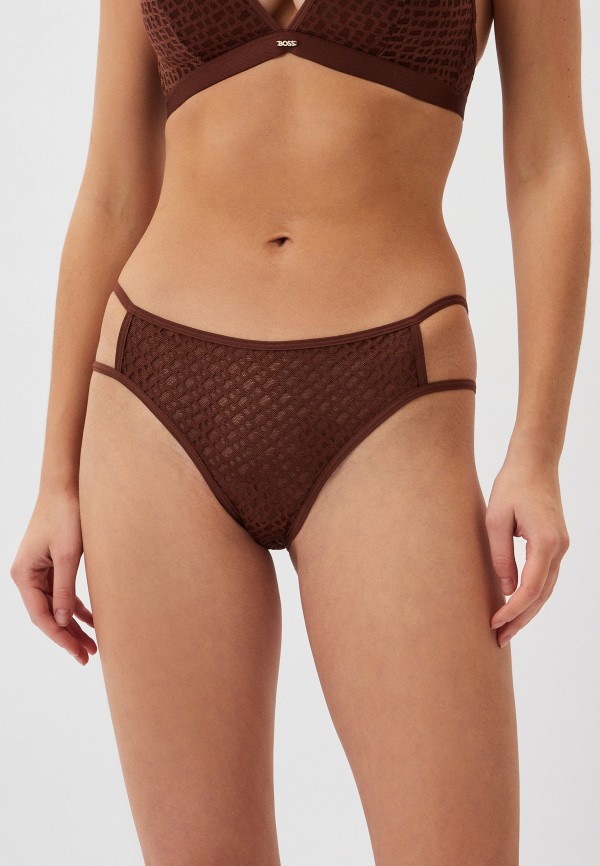 

Трусы Boss, Коричневый, BRIEF B LACE