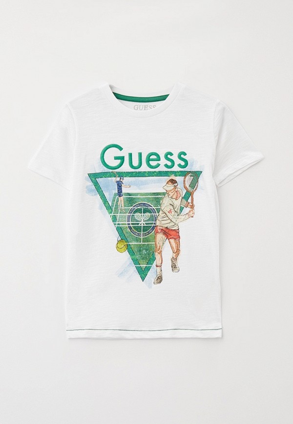 Футболка Guess белого цвета