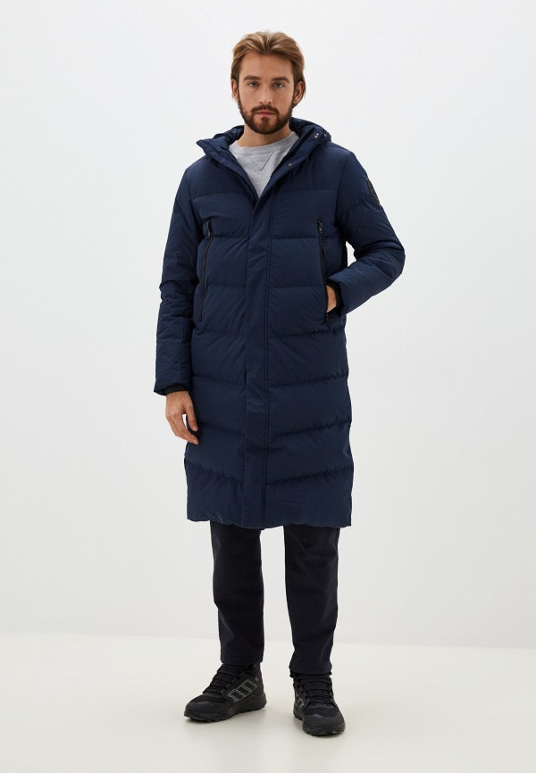 

Пуховик Anta, Синий, Long Down Jacket