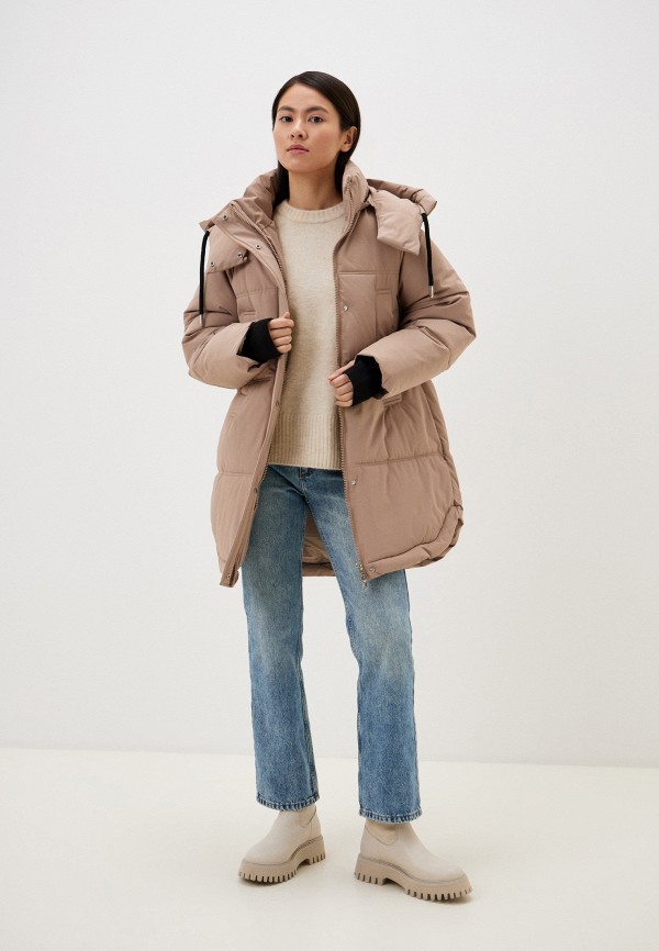 фото Куртка утепленная pink orange