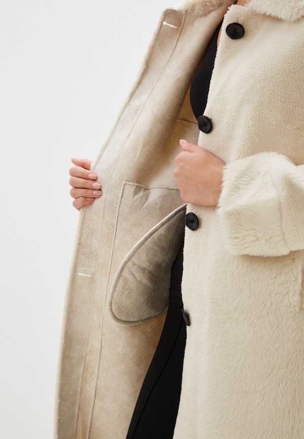 фото Пальто меховое pink orange