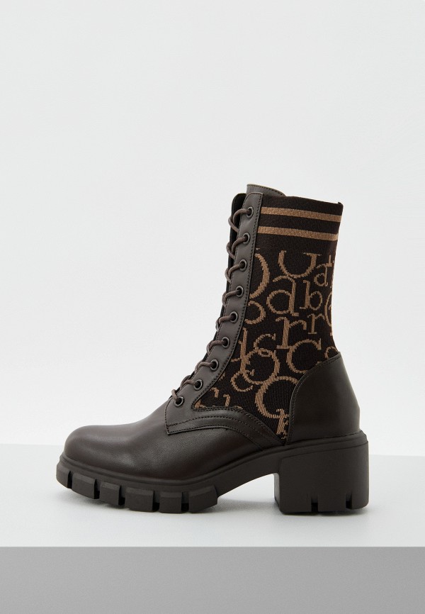 Ботинки Roccobarocco коричневого цвета