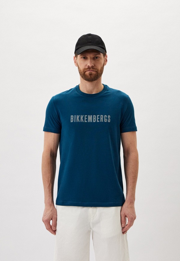 

Футболка Bikkembergs, Бирюзовый