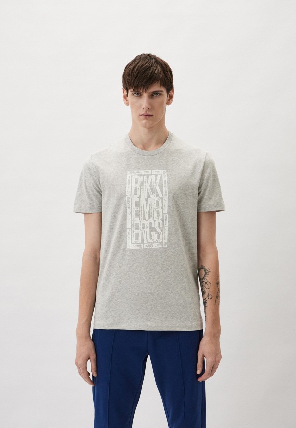 

Футболка Bikkembergs, Серый