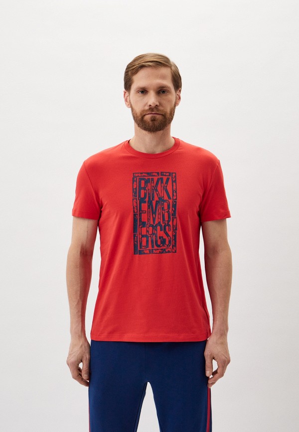 

Футболка Bikkembergs, Красный