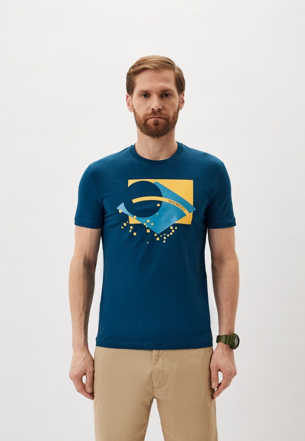 

Футболка Bikkembergs, Синий