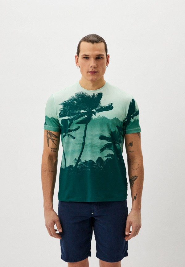 

Футболка Bikkembergs, Зеленый