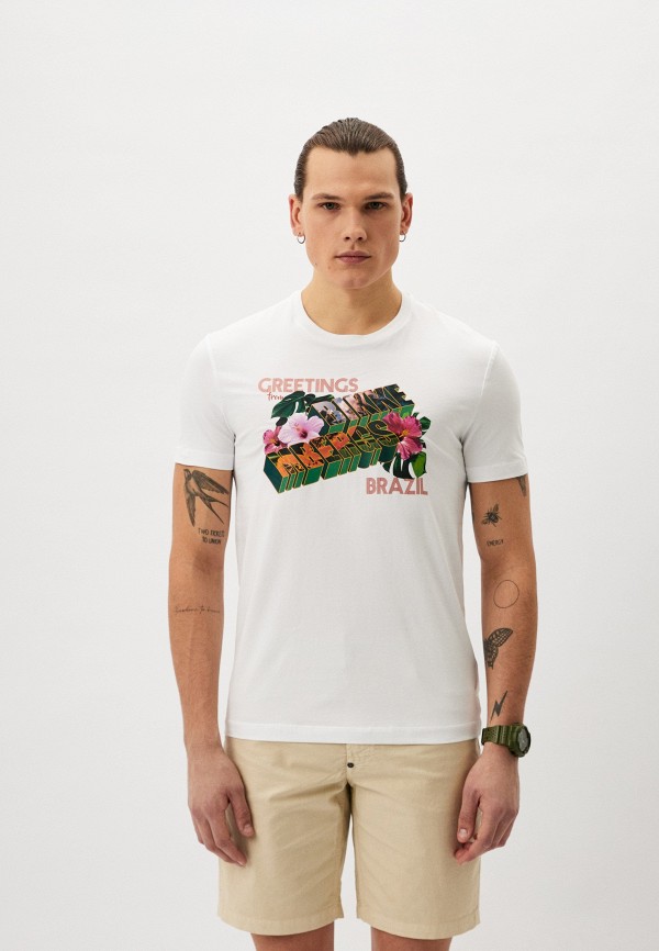 

Футболка Bikkembergs, Белый