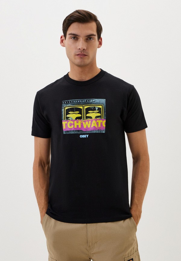 

Футболка Obey, Черный